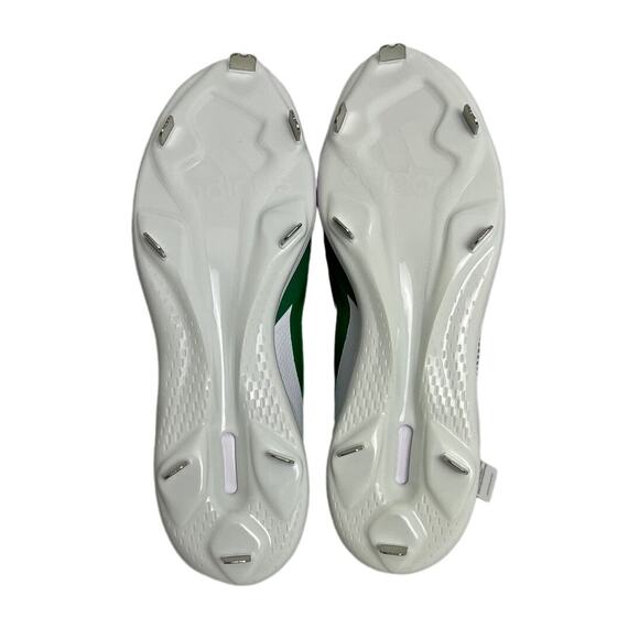 adidas Men\'s Icon 7 Green & White Baseball Cleats 12.5 12 1/2 Men New main image 7